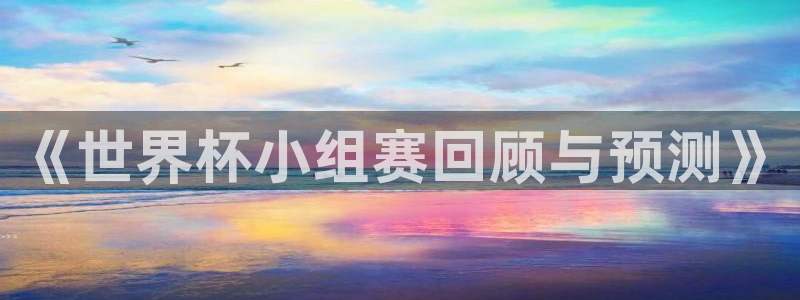 世界杯官网入口：《世界杯小组赛回顾与预测》